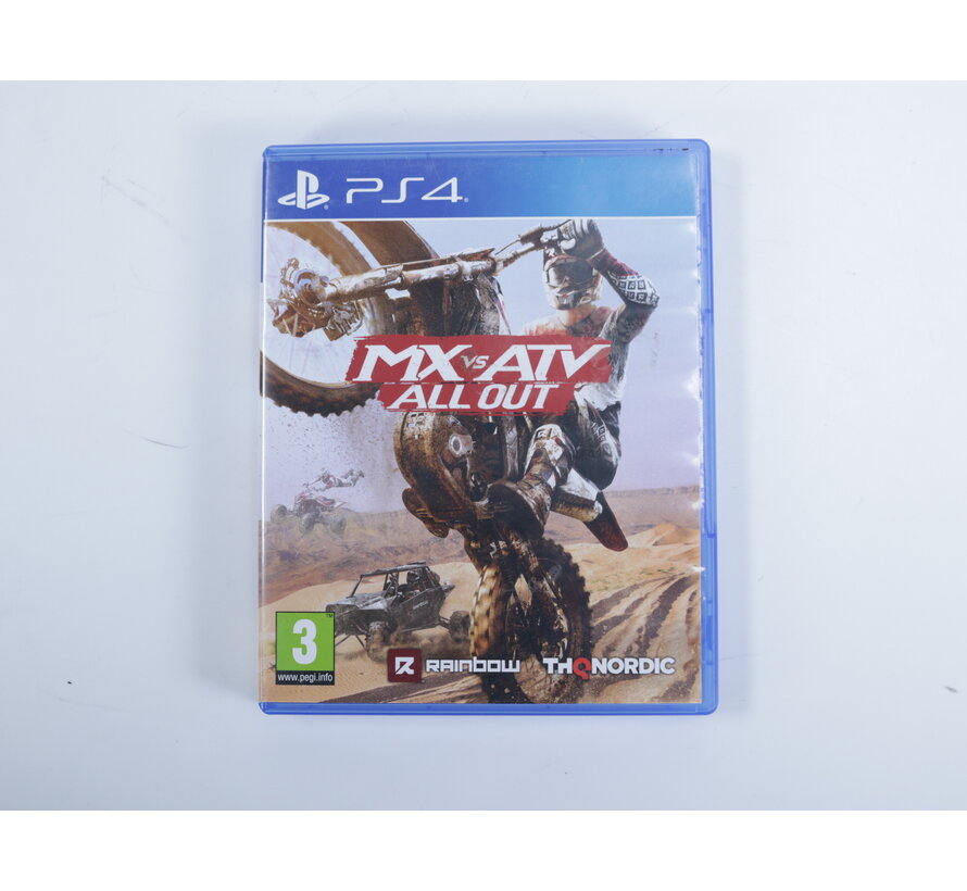 Playstation 4 - MX vs TV All Out [No Manual][Gebruikt]