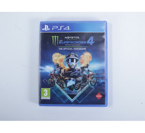 Milestone S.r.l. Playstation 4 - Supercross 4 Championship [No Manual] [Gebruikt]