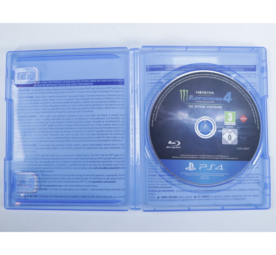 Playstation 4 - Supercross 4 Championship [No Manual] [Gebruikt]