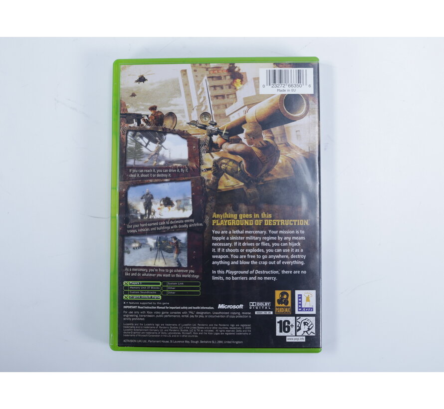 Xbox Classic - Mercenaries Playground of Destruction