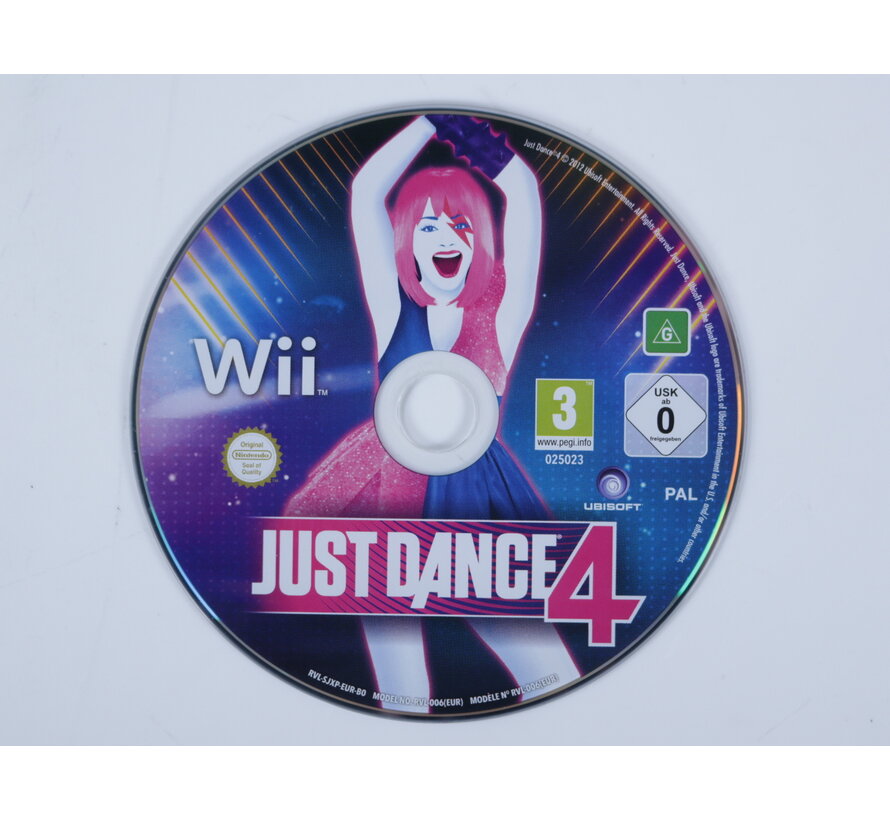 Wii - Just Dance 4 [Geen Hoesje]
