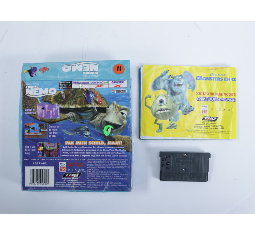 GAMEBOY Advance - Finding Nemo [Boxed CIB]