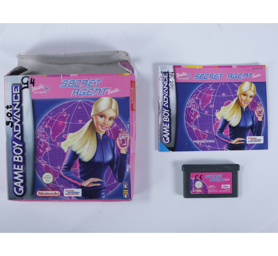 Gameboy Advance - Barbie Secret Agent Barbie
