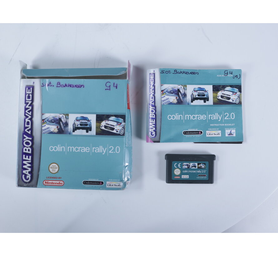 Gameboy Advance - Colin McRae Rally 2.0 [Boxed CIB]