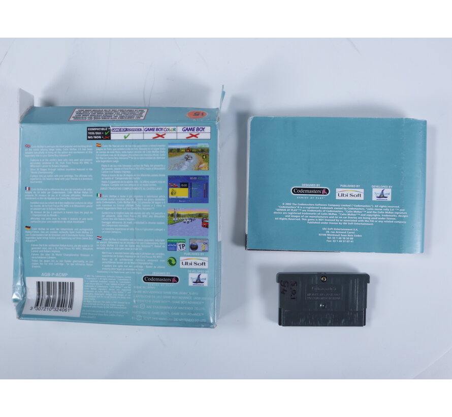 Gameboy Advance - Colin McRae Rally 2.0 [Boxed CIB]