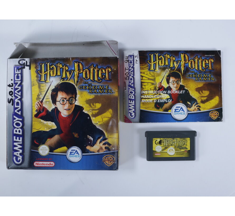 Gameboy Advance - Harry Potter en de Geheime Kamer [Boxed CIB]
