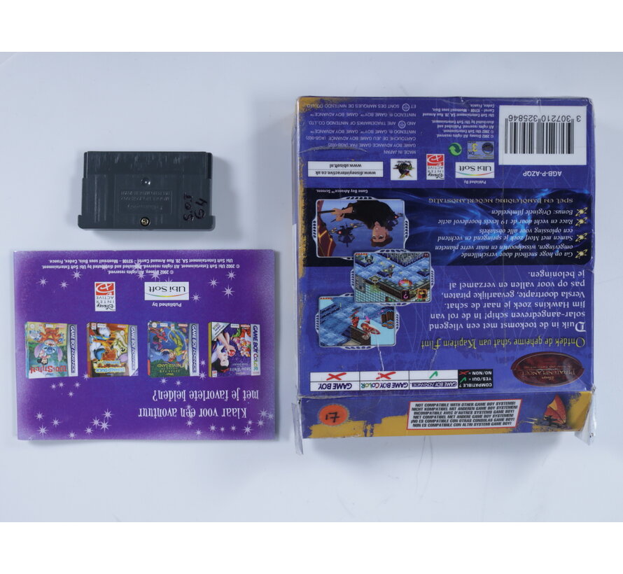 Gameboy Advance - Piratenplaneet de Schat van Kapitein Flint [Boxed CIB]