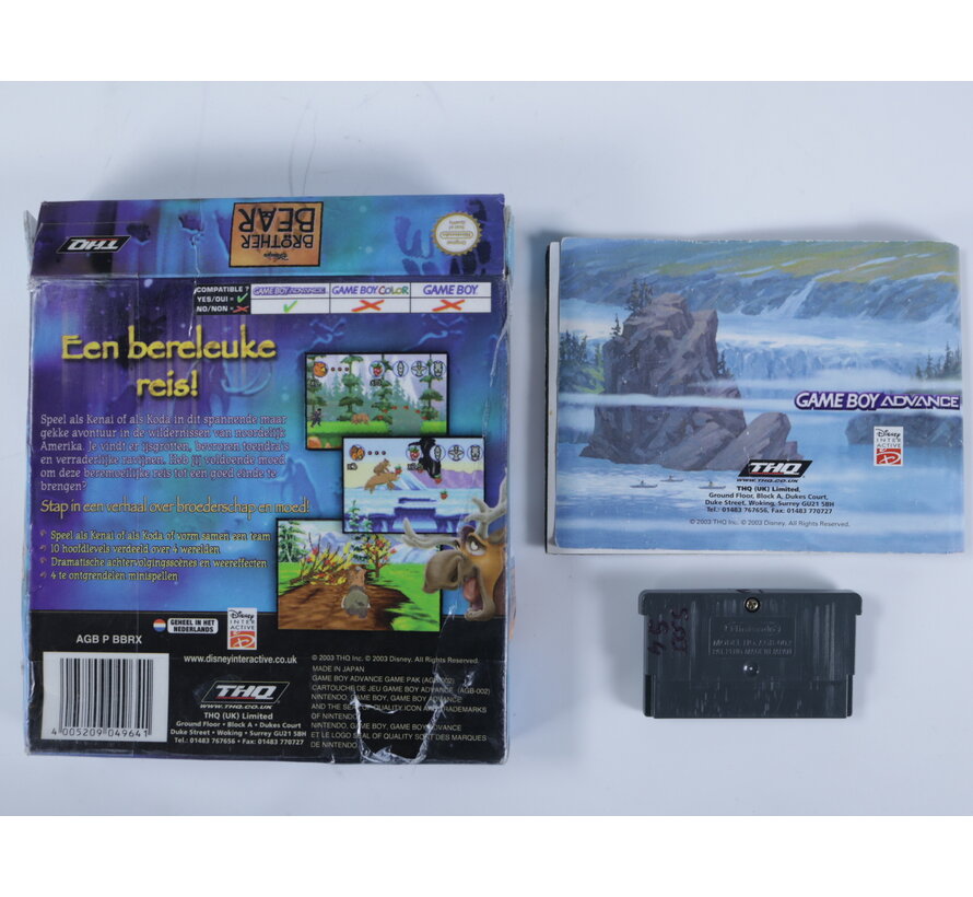 Gameboy Advance - Brother Bear [Boxed CIB]
