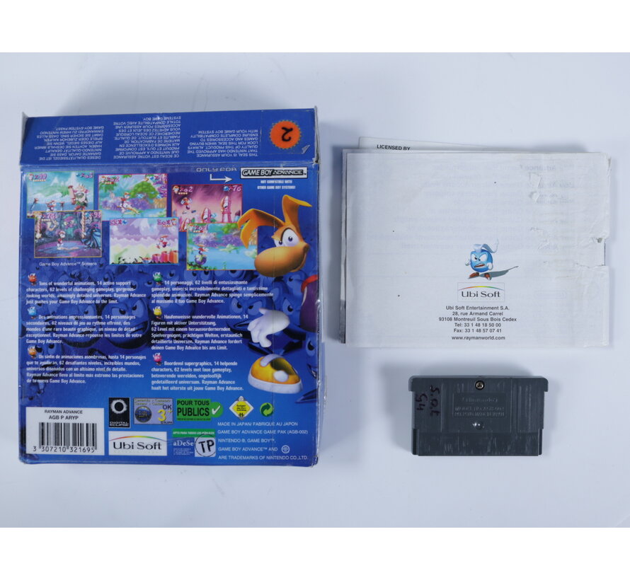 GAMEBOY Advance - Rayman Advance {Boxed CIB]