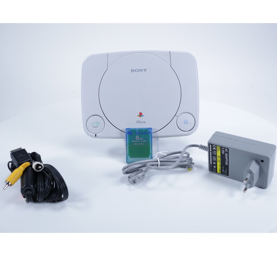 Playstation 1 - PS One Console [Kabel Licht Beschadigd]