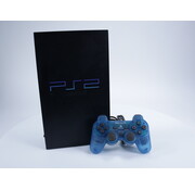 PlayStation 2 - Console [Zwart] - - Blauwe controller