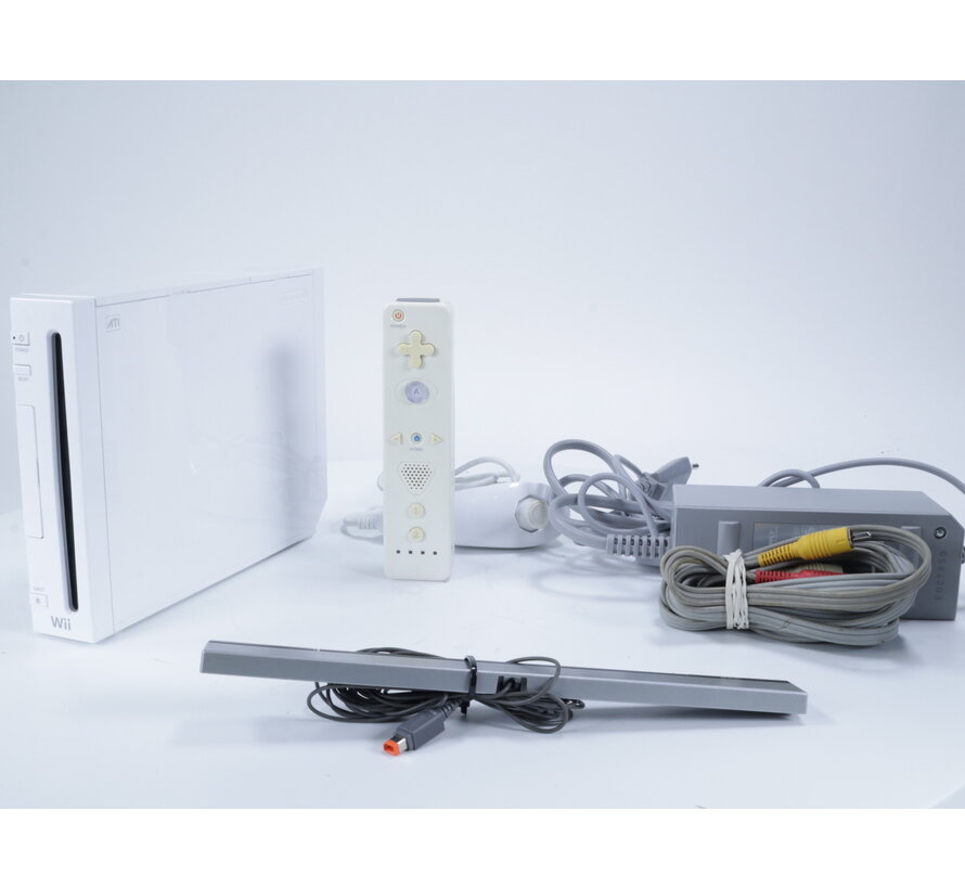 Wii - Console RVL-001 Wit [Repro Controller]