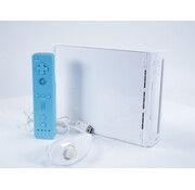 Wii - Console RVL-001 [Lichtblauwe Controller met Wit Klepje]