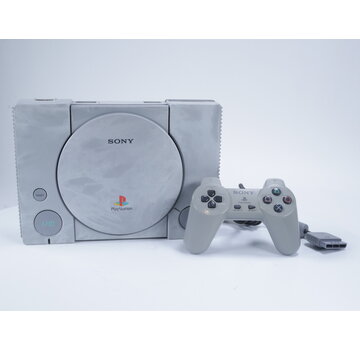 Playstation 1 - Console [Analoge Controller Verkleurt]