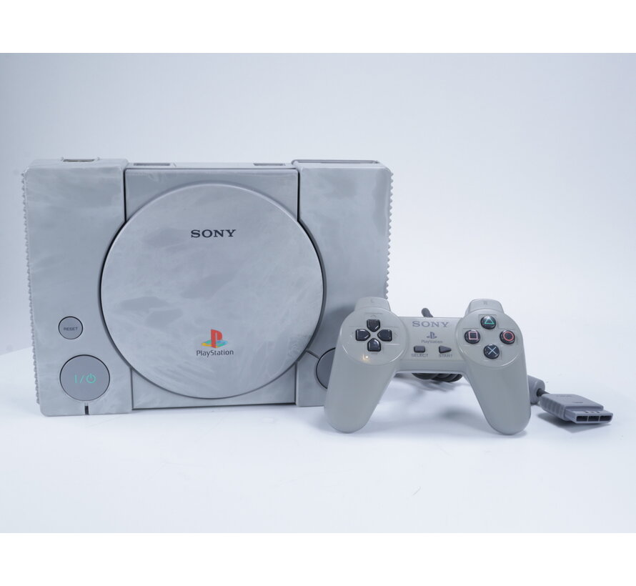 Playstation 1 - Console [Analoge Controller Verkleurt]