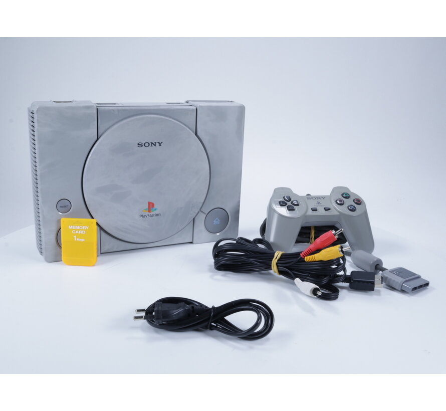 Playstation 1 - Console [Analoge Controller Verkleurt]