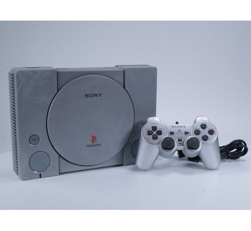 Playstation 1 - Console [Verkleurt][Dualshock 2 Controller]