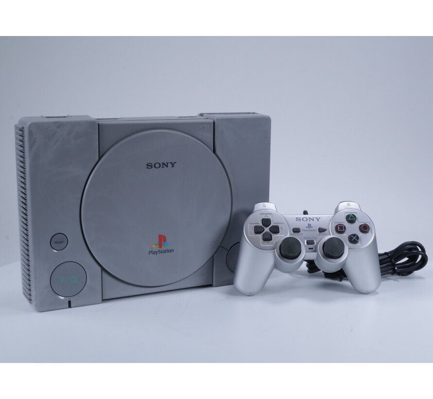 Playstation 1 - Console [Verkleurt][Dualshock 2 Controller]