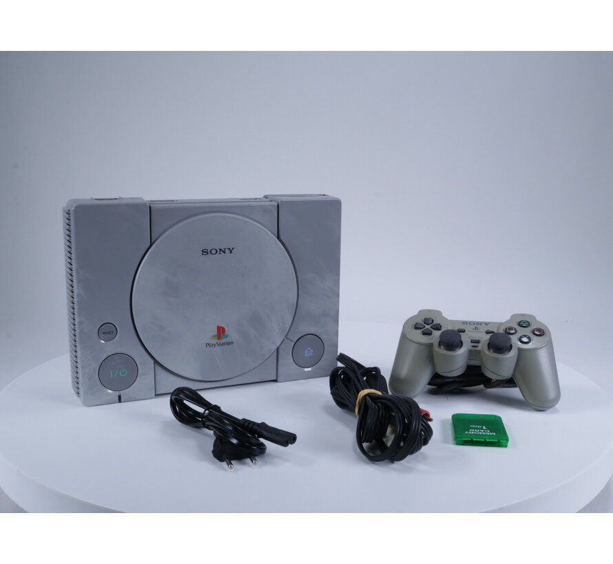 Playstation 1 - Console [DualShock Controller Verkleurt]