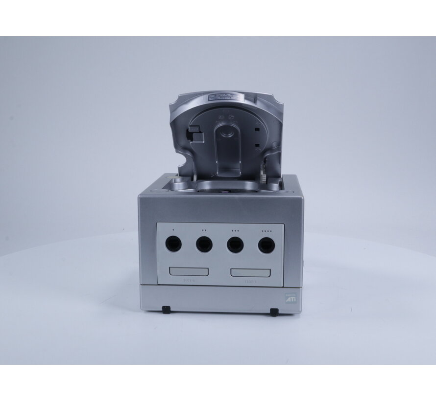 GameCube - Console DOL-001 Zilver [Paarse Controller][1 Klepje Onderkant mist]