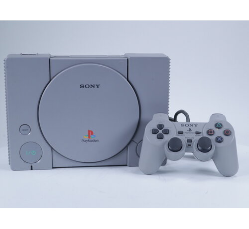 Playstation 1 - Console [Lichtgrijze Controller]