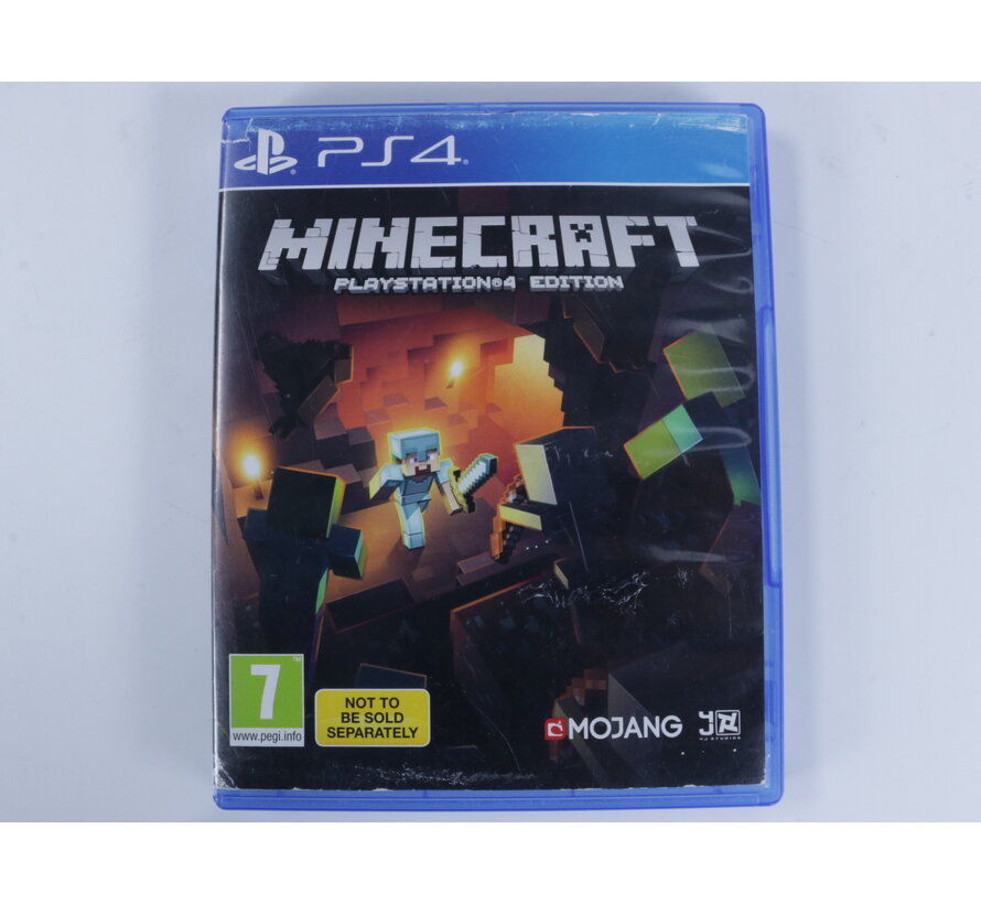 Playstation 4 - Minecraft Playstation 4 edition [No Manual][Gebruikt]