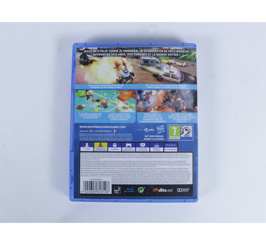 Playstation 4 - Micromachines World Series [Gebruikt]