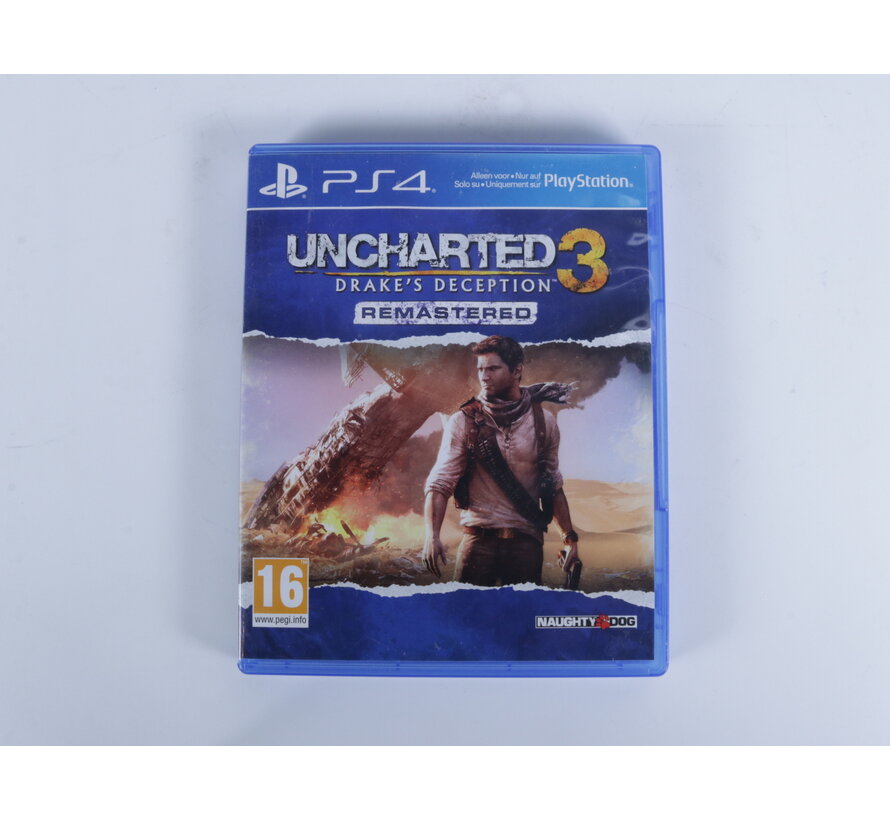 Playstation 4 - Uncharted 3 Drake's Deception Remastered [Gebruikt]