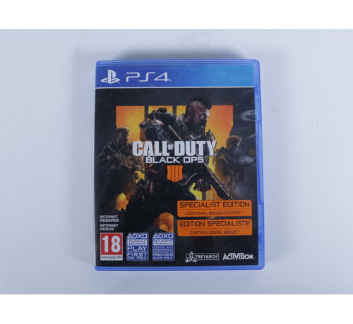Playstation 4 - Call of Duty Black Ops 4 [Gebruikt][No Manual]