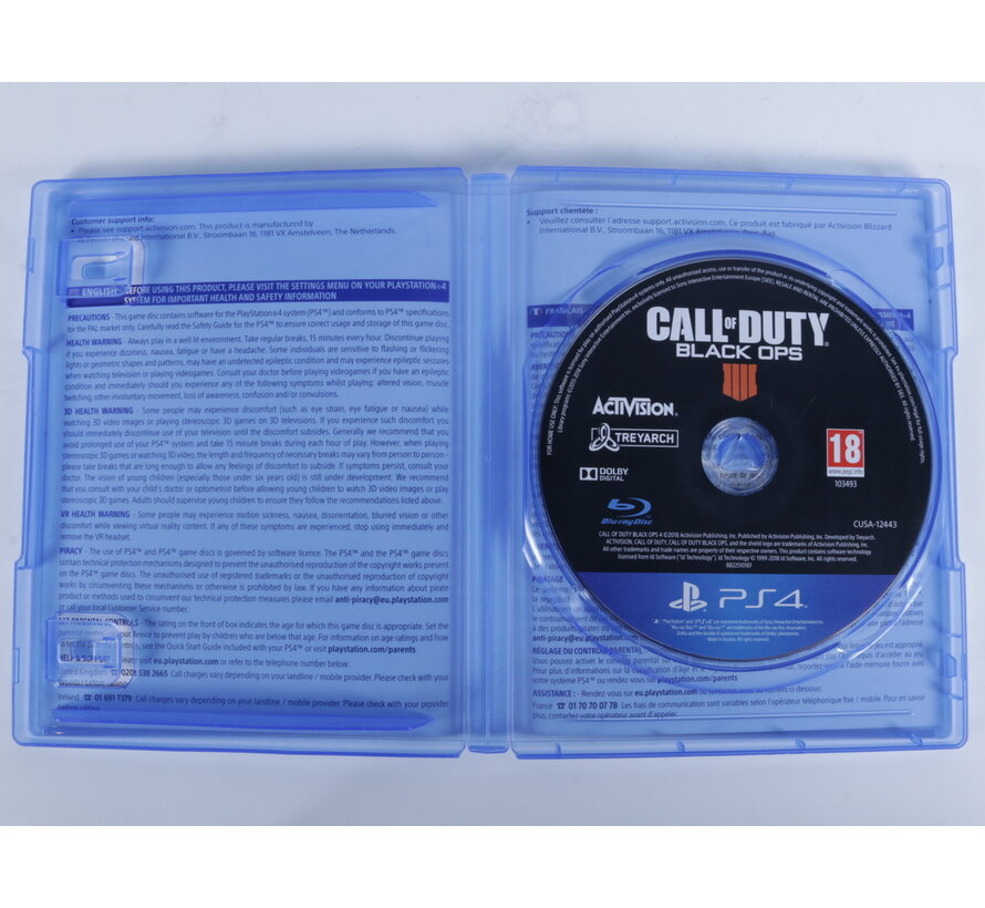 Playstation 4 - Call of Duty Black Ops 4 [Gebruikt][No Manual]