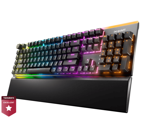 Be quiet! Light Mount "Tactile" | Full - RGB - Mechanisch (QWERTY US)