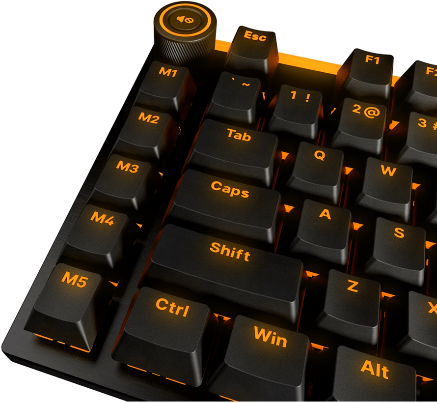 Light Mount "Tactile" | Full - RGB - Mechanisch (QWERTY US)