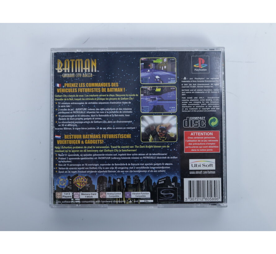 Playstation 1 - Batman Gotham City Racer