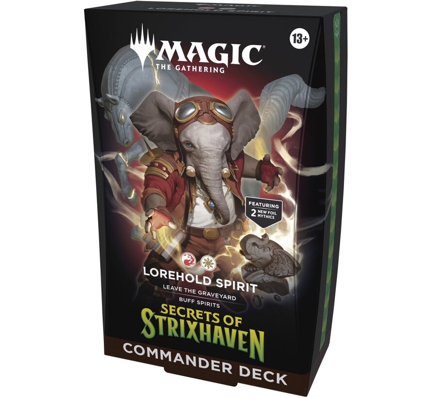 Secrets of Strixhaven: "Lorehold Spirit" Commander Deck