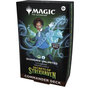 Magic The Gathering Secrets of Strixhaven: "Quandrix Unlimited" Commander Deck