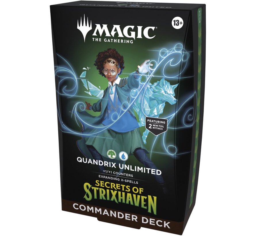 Secrets of Strixhaven: "Quandrix Unlimited" Commander Deck