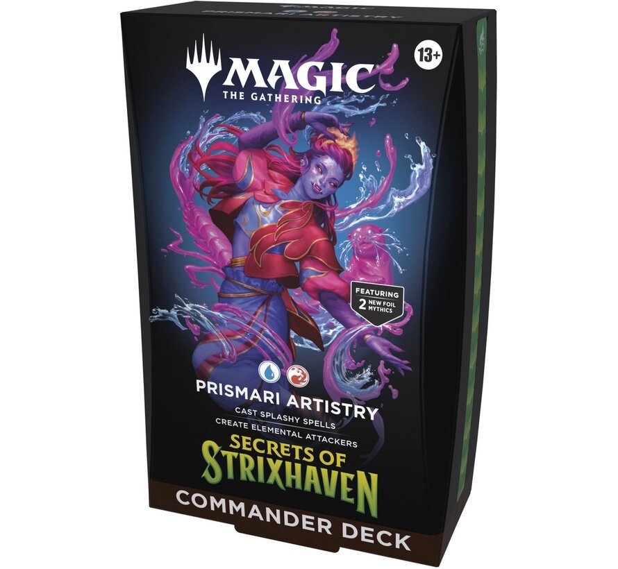 Secrets of Strixhaven: "Prismari Artistry" Commander Deck