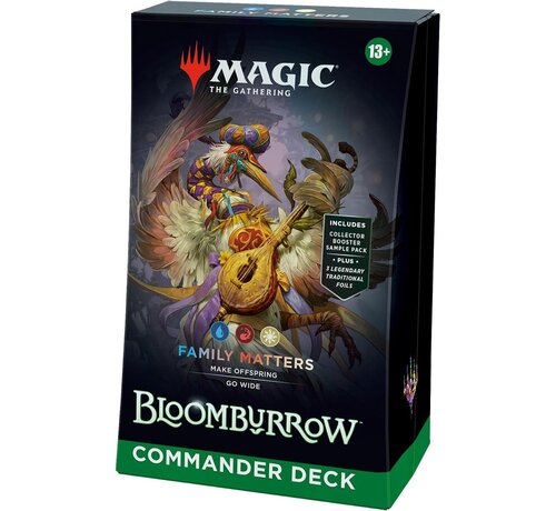 Magic The Gathering Bloomburrow: "Family Matters" Commander Deck