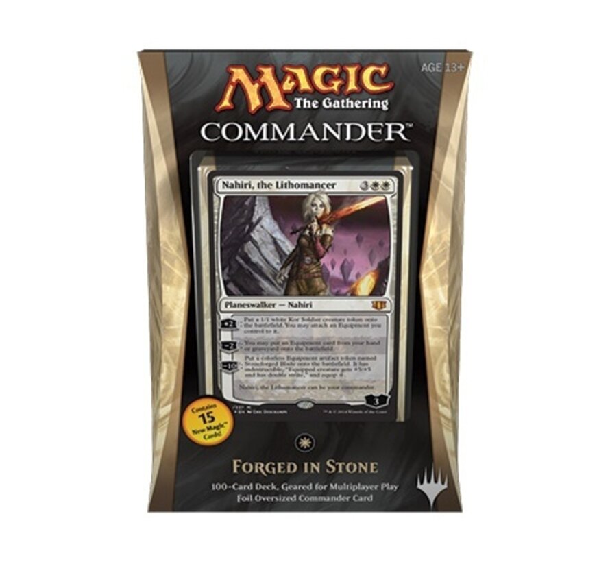 Commander 2014: "Forged in Stone" Commander Deck