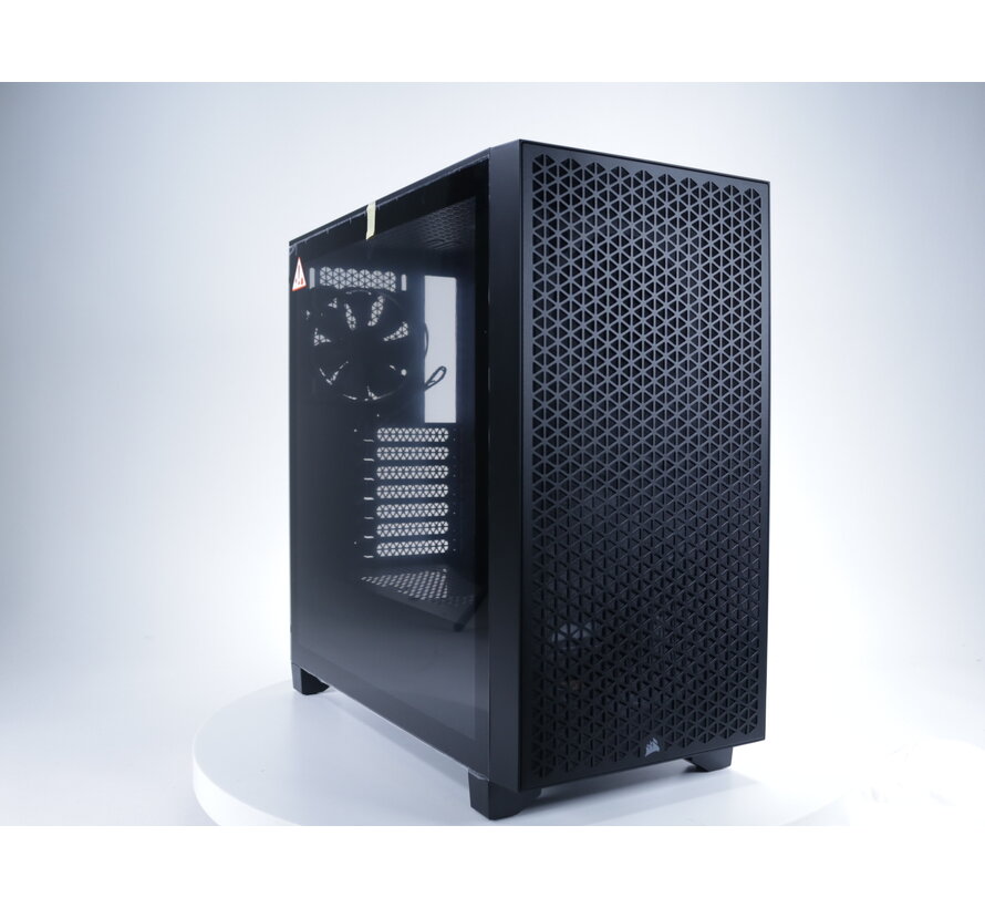 3000D Airflow Tempered Glass, Zwart