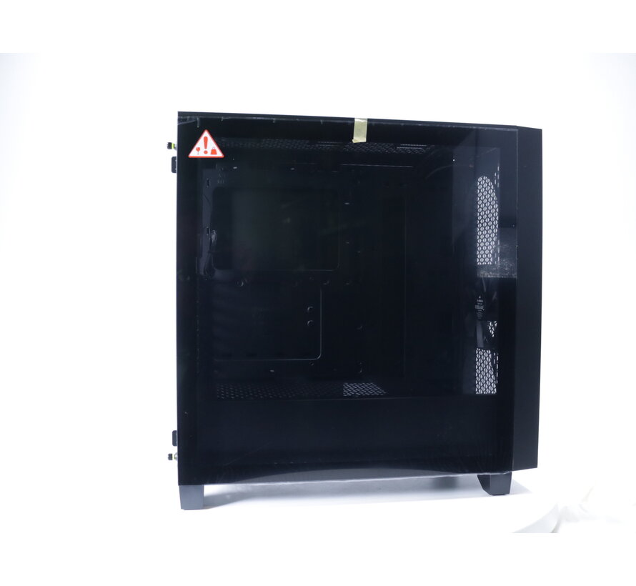 3000D Airflow Tempered Glass, Zwart