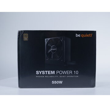 be quiet! System Power 10 550W (Nieuw)