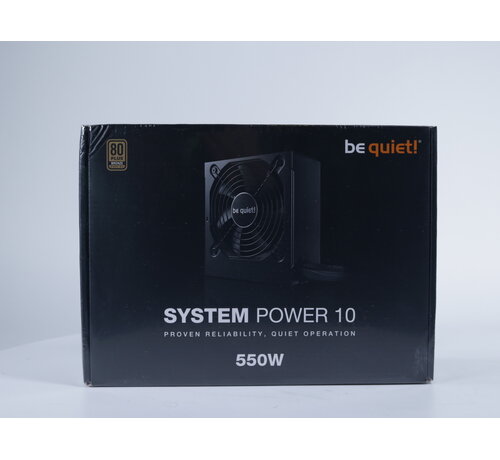 be quiet! System Power 10 550W (Nieuw)
