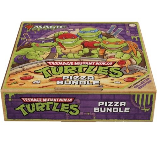 Magic The Gathering Teenage Mutant Ninja Turtles Pizza Bundle
