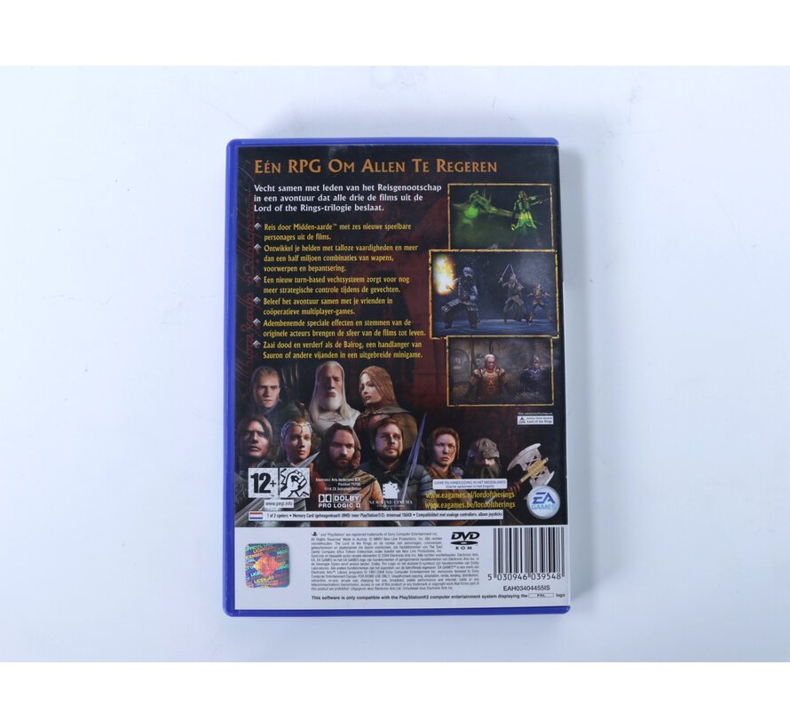 PlayStation 2 - The Lord Of The Rings The Third Age