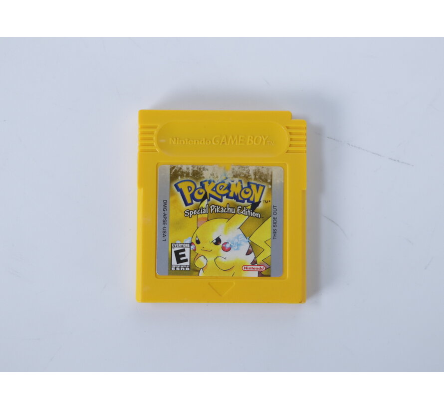 Game Boy - Pokémon Yellow Version: Special Pikachu Edition