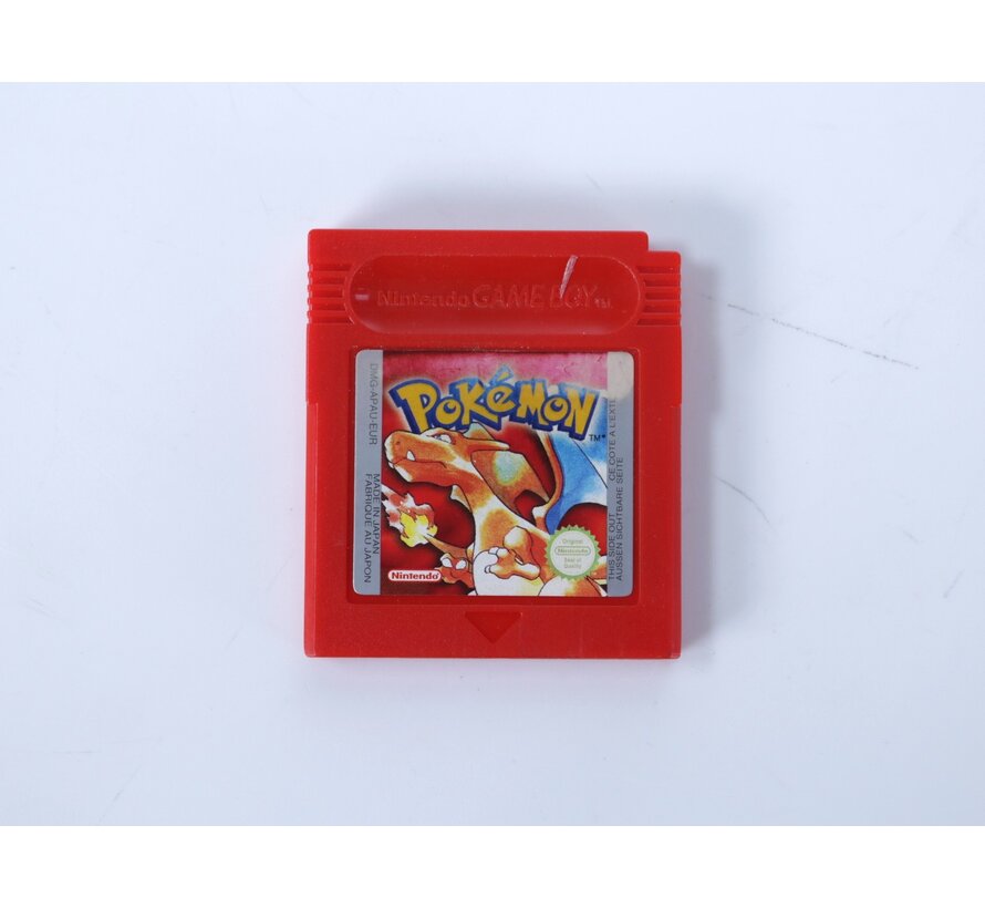 GAMEBOY - Pokémon red
