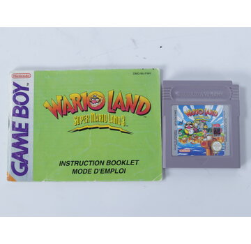 Gameboy - Wario land Super Mario Land 3 [Met Boekje]