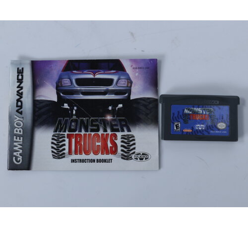 Gameboy Advance - Monster Trucks [Met Boekje]
