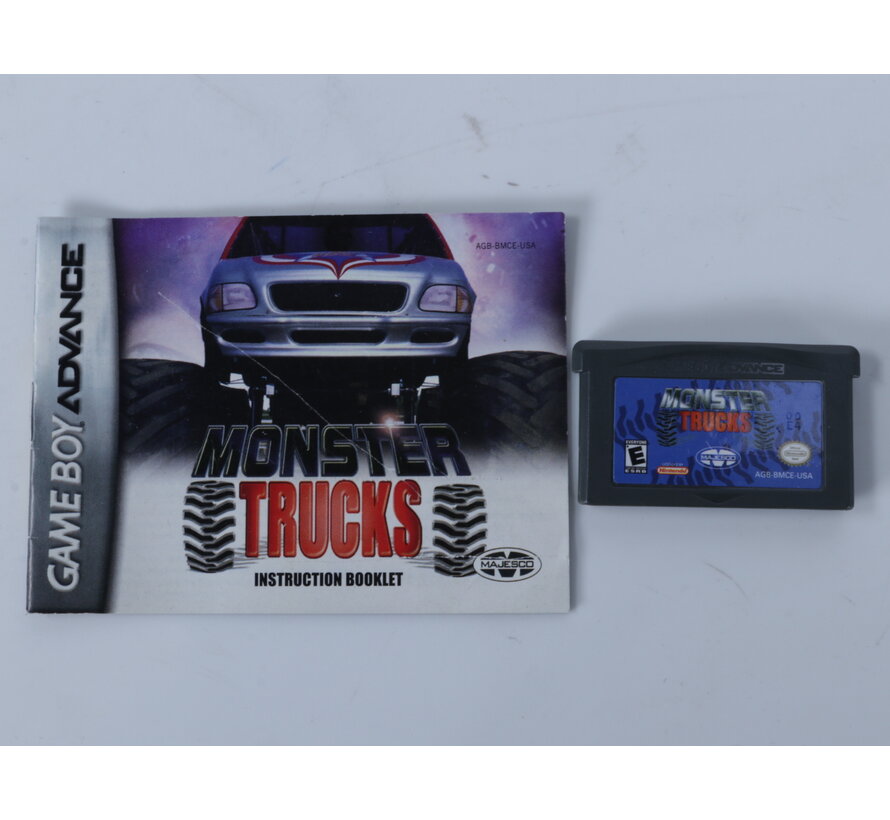 Gameboy Advance - Monster Trucks [Met Boekje]